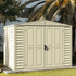 Duramax 8ft x 5.5ft DuraMate Vinyl Storage Shed with Foundation - Backyard Livings