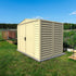 Duramax 8ft x 5.5ft DuraMate Vinyl Storage Shed with Foundation - Backyard Livings