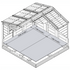 Duramax 8ft x 8ft Duramate Vinyl Shed with Foundation Kit