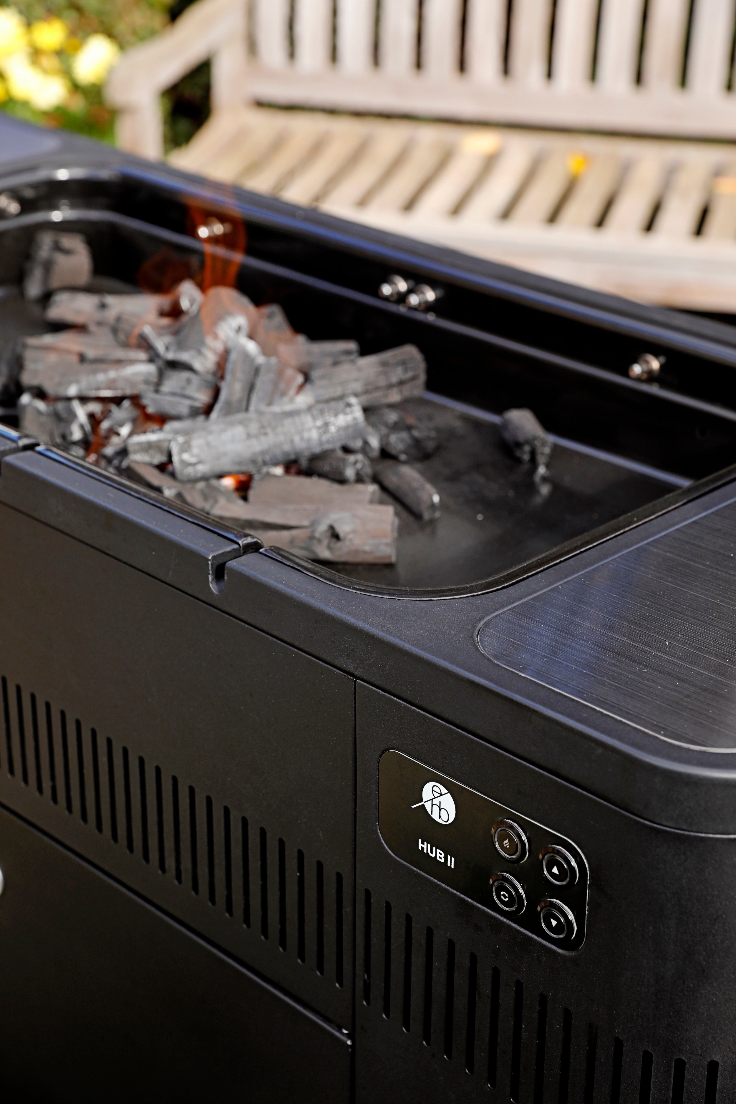 Everdure HUB 2 Charcoal Grill w/ Electric Ignition - Backyard Livings