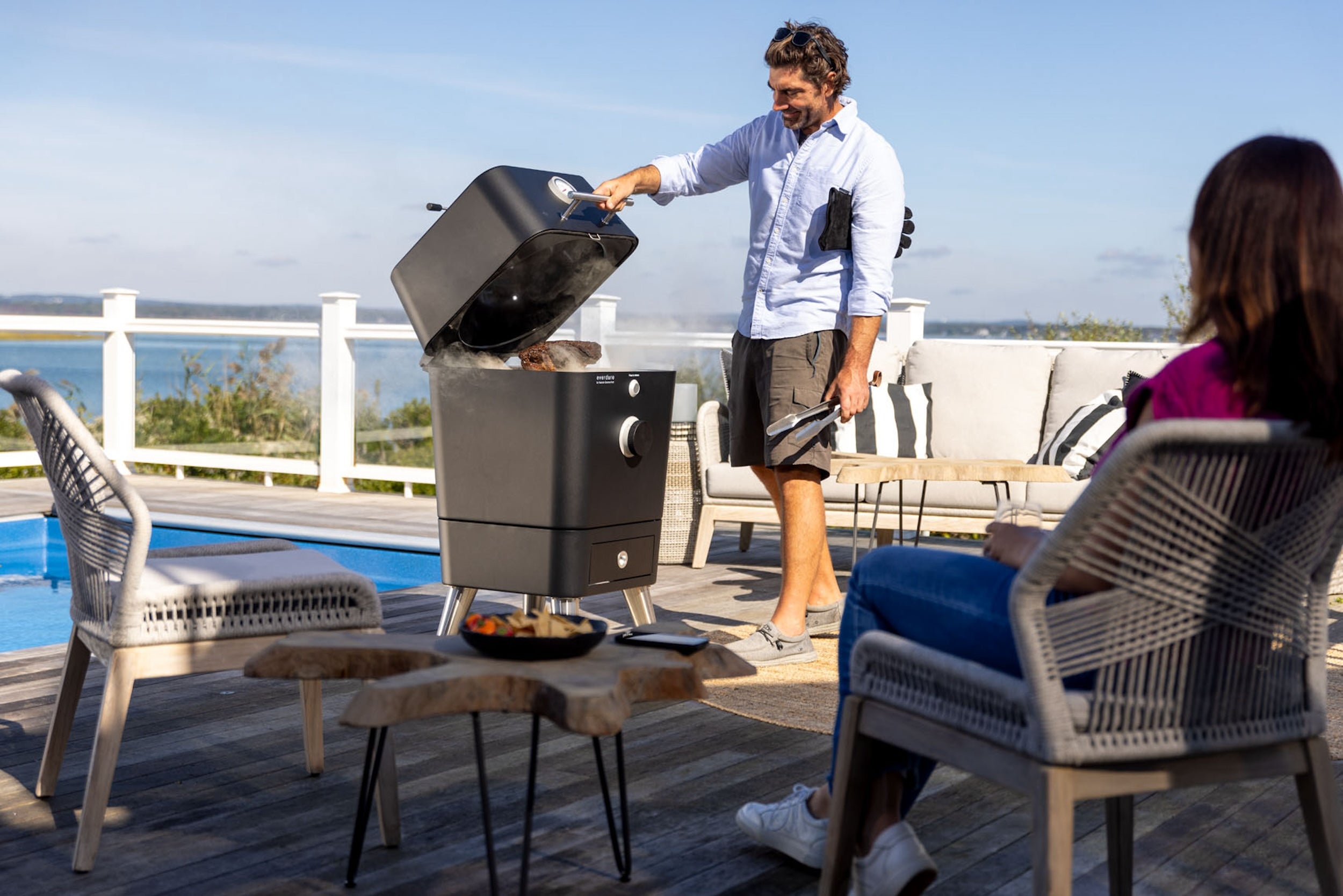 Everdure K1 Kamado Charcoal Grill - Backyard Livings