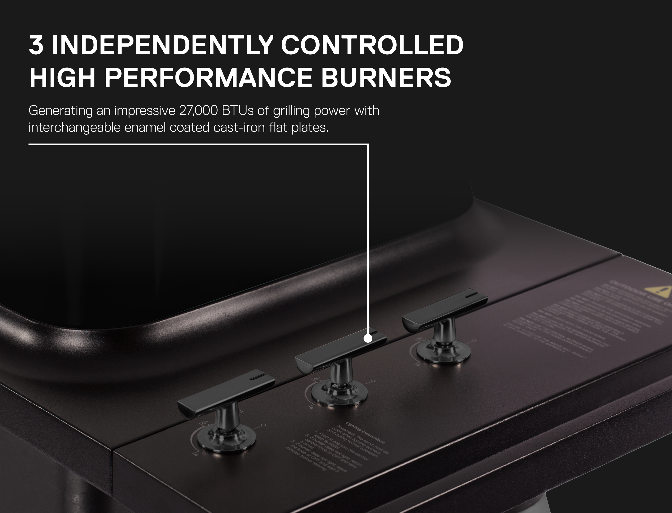 Everdure Furance 3 Burner Gas Grill and Cart - Backyard Livings