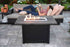 Endless Summer The Marc, 40 x 28 Rectangular Gas Outdoor Fire Pit - Backyard Livings