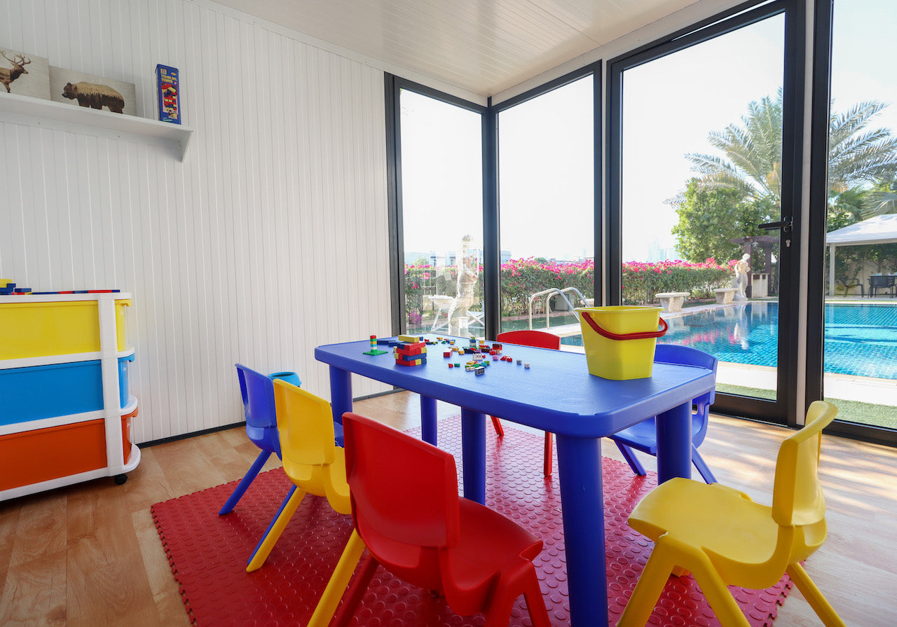 Duramax 10x10 Garden Glass Room, Outdoor Office, Shelter, Playroom and Insulated Building