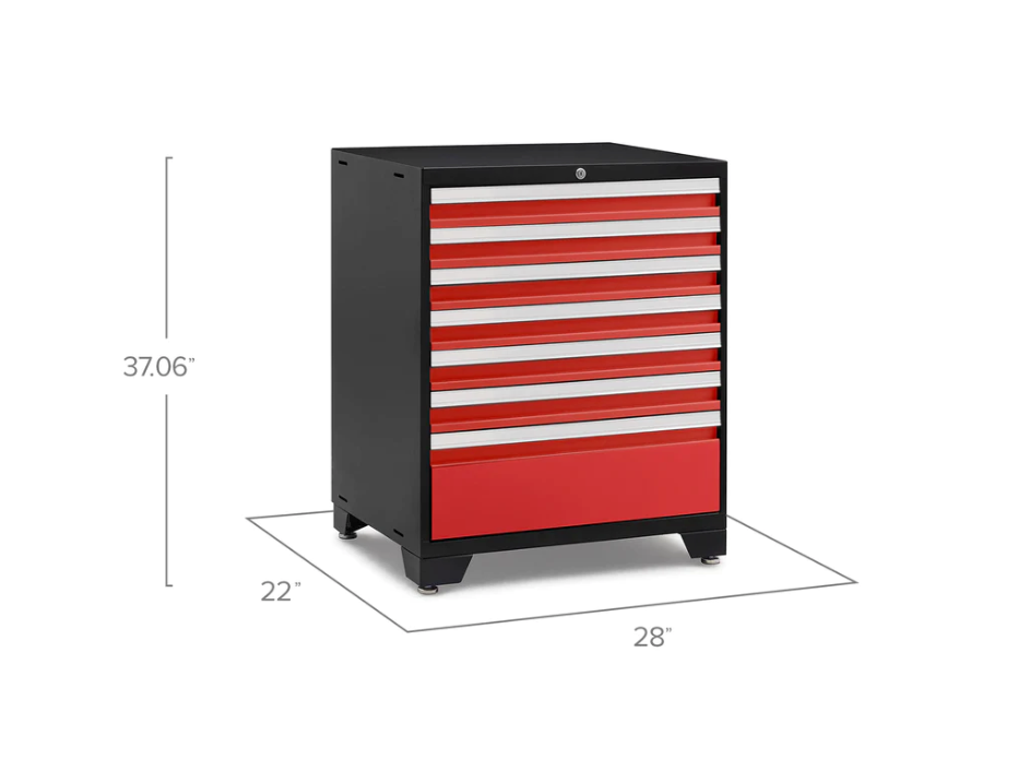 NewAge Pro Series 28 in. 7-Drawer Tool Cabinet - Backyard Livings