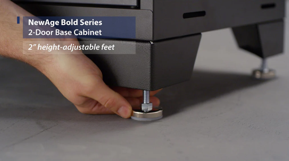 NewAge Bold Series 2-Door 24 in. Base Cabinet - Backyard Livings