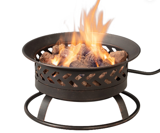 Endless Summer 18.5” LP Gas Portable Outdoor Fire Pit - Backyard Livings