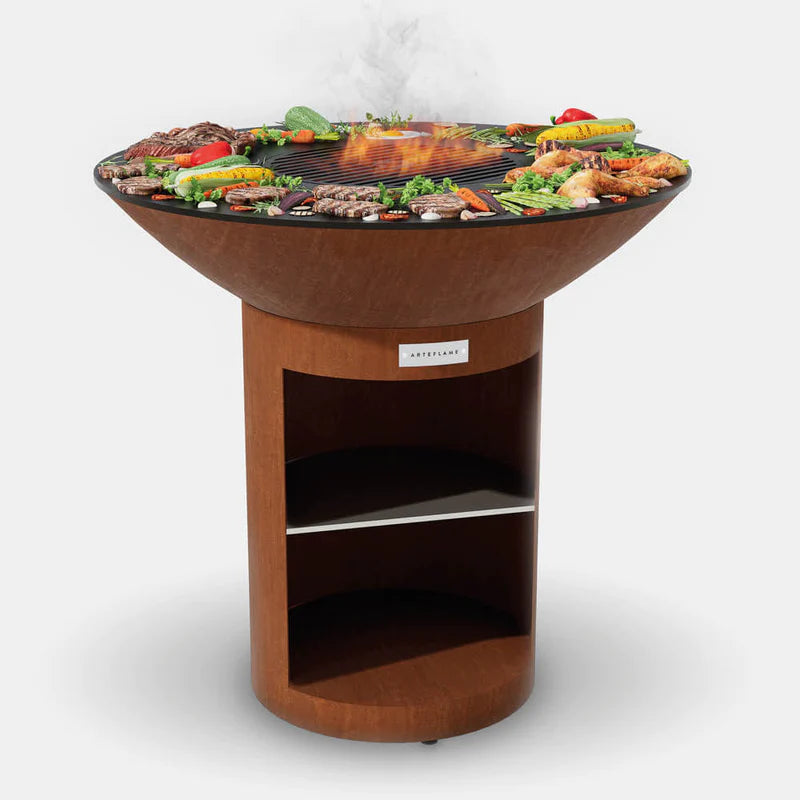 ARTEFLAME XXL 40" GRILL - CLASSIC STORAGE BASE - Backyard Livings