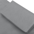 VidaXL Outdoor Lounge Bed with Canopy and Pillows Gray for Patio and Outdoors - Backyard Livings