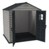 DuraMax 7ft x 7ft StoreMax Plus Vinyl Shed with Molded Floor (West Coast Purchase Only) - Backyard Livings