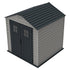 DuraMax 7ft x 7ft StoreMax Plus Vinyl Shed with Molded Floor (West Coast Purchase Only) - Backyard Livings
