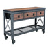 Duramax 72 In x 24 In. 3 Drawer Rolling Industrial Workbench with Wood Top