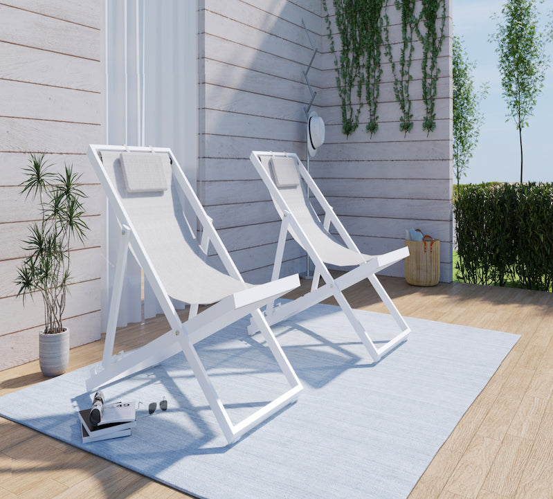 Newport Outdoor Lounger (3 Colors) - Backyard Livings