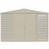 Duramax sheds DuraMax 10.5ft x 3ft SidePro Vinyl Shed with Foundation Kit