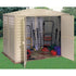 Duramax sheds Duramax 8ft x 5.5ft Duramate Vinyl Shed with Foundation
