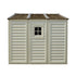 Duramax Vinyl Sheds DuraMax 10.5 ft x 8ft Woodbridge Plus Shed w/ Foundation Kit & Window