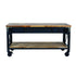 Duramax Work Desk Duramax Darby 72" Industrial Metal & Wood Kitchen Island Desk with Drawers
