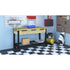 Duramax Work Desk Rove 62" Industrial Metal & Wood Workbench