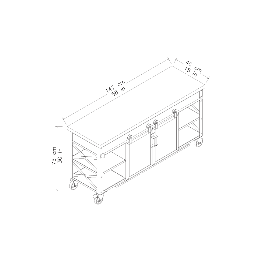 Durasheds Cabinet DuraMax Farmhouse Cabinet