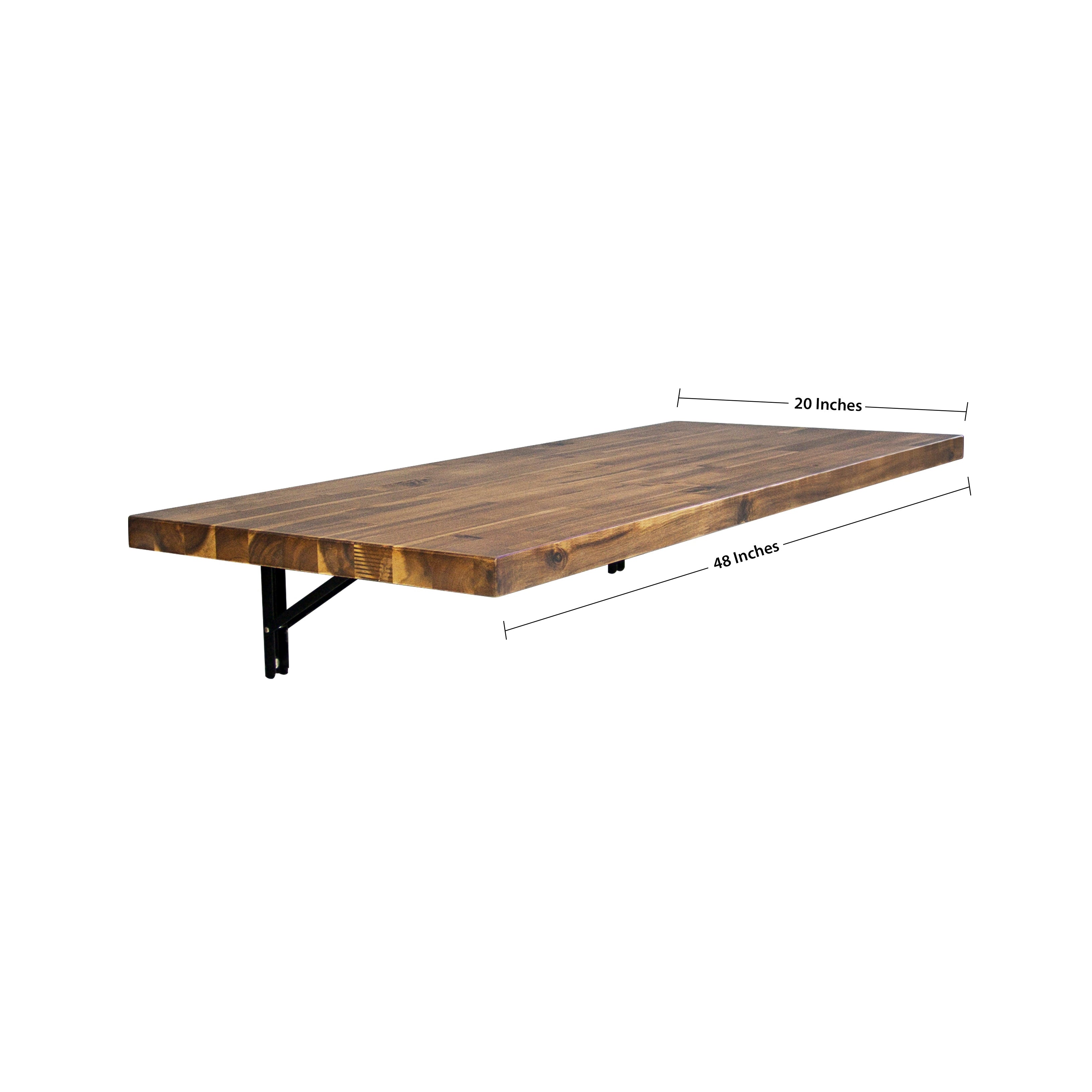 Durasheds Folding Tables DuraMax Spence 48" Wall Mounted Folding Workbench / Table/ Desk 20” x 48”