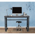 Durasheds furniture Duramax Rolling Industrial Desk with Wooden Top (4 Size Options)