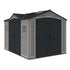 Durasheds Vinyl Sheds Duramax Apex Pro 10.5'X8' Vinyl Shed with Foundation, 2 Windows and Side Door