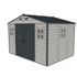 Duramax Woodside Plus 10.5x8 Vinyl Resin Outdoor Storage Shed With Foundation Kit - Backyard Livings