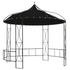 Gazebo 118.1" x 114.2" Anthracite Round - Backyard Livings