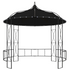 Gazebo 118.1" x 114.2" Anthracite Round - Backyard Livings