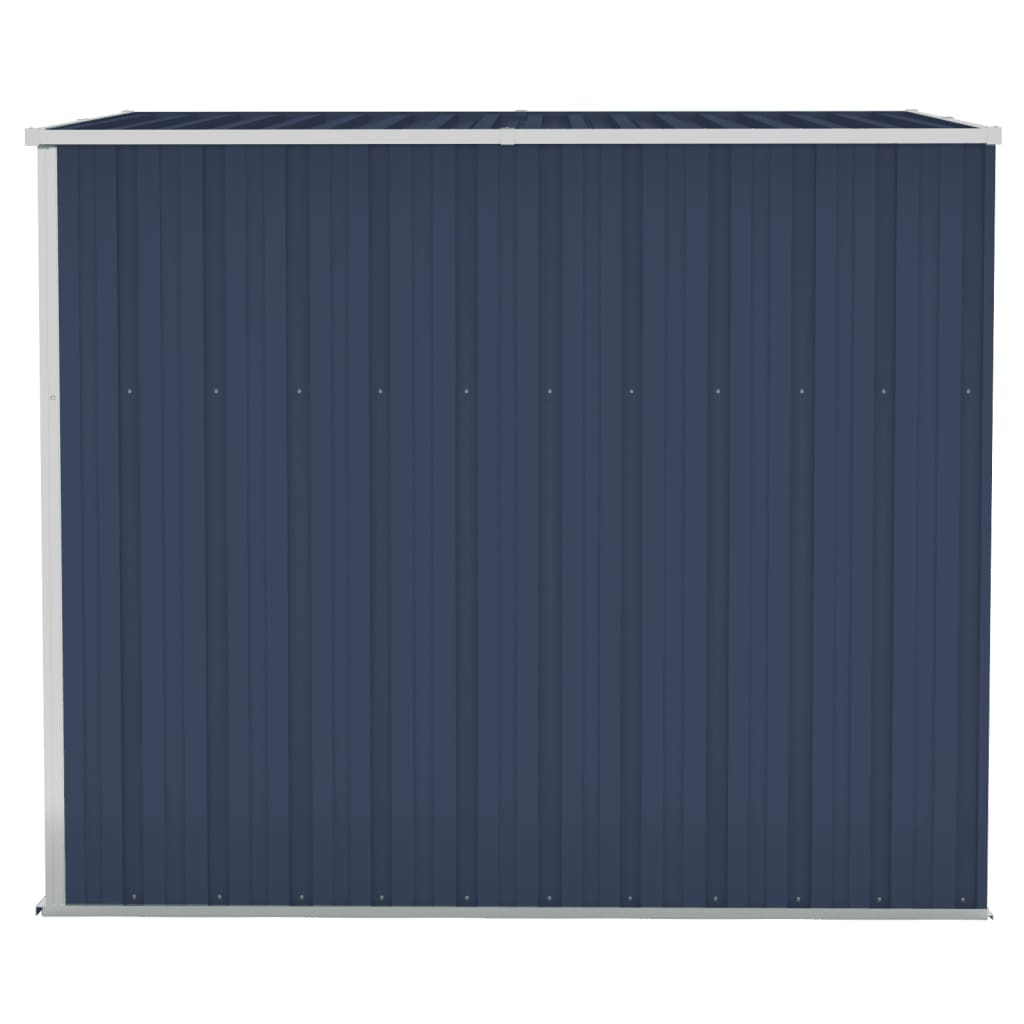 vidaXL Wall-mounted Garden Shed Anthracite 46.5"x76.4"x70.1" Steel - Backyard Livings