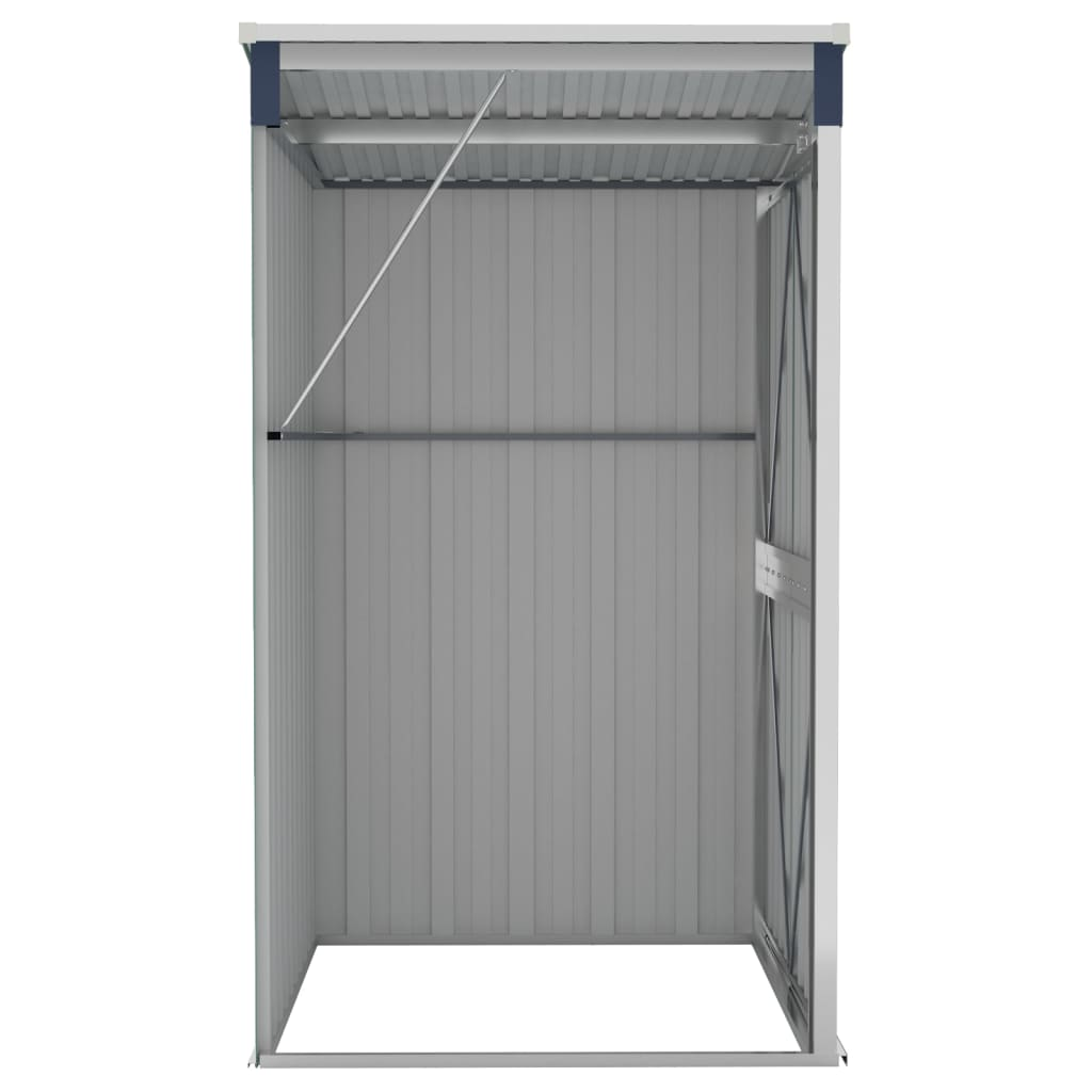 vidaXL Wall-mounted Garden Shed Anthracite 46.5"x39.4"x70.1" Steel - Backyard Livings