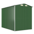 vidaXL Garden Shed Green 75.6"x107.9"x87.8" Galvanized Steel - Backyard Livings