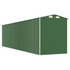 vidaXL Garden Shed Green 75.6"x303.9"x87.8" Galvanized Steel - Backyard Livings