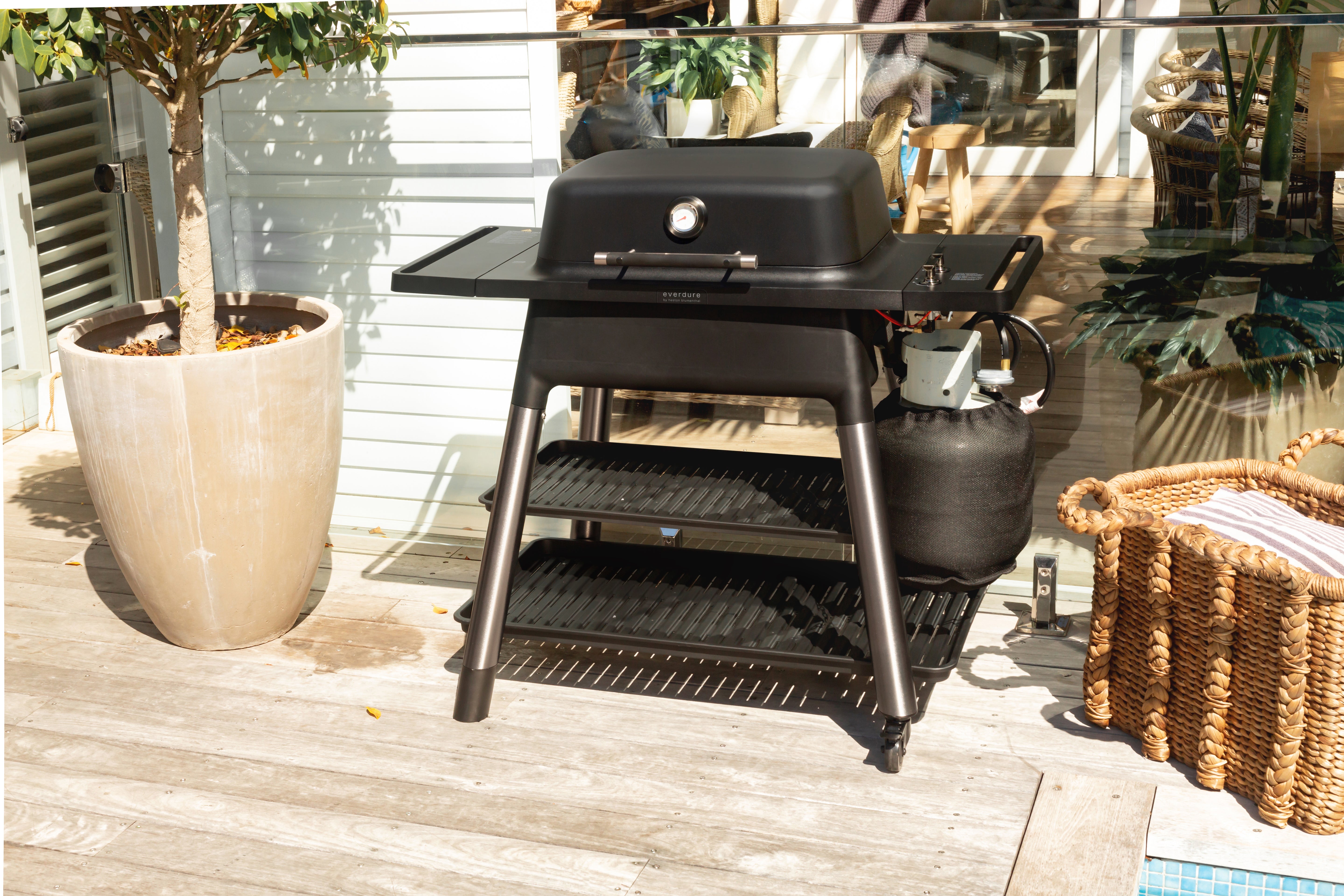 Everdure Force 2 Burner Gas Grill and Cart