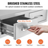 Outdoor Kitchen Drawers 30" W x 10" H x 20" D, Horizontal Double BBQ Access Drawers Stainless Steel with Handle, BBQ Island Drawers for Outdoor Kitchens or Patio Grill Station - Backyard Livings