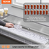 Drop in Ice Chest, 36"L x 18"W x 14"H Stainless Steel Ice Cooler, Commercial Ice Bin with Sliding Cover, 40.9 qt Outdoor Kitchen Ice Bar, Drain-pipe and Drain Plug Included, for Cold Wine Beer - Backyard Livings