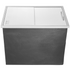 Drop in Ice Chest, 27"L x 18"W x 21"H Stainless Steel Ice Cooler, Commercial Ice Bin with Sliding Cover, 40.9 qt Outdoor Kitchen Ice Bar, Drain-pipe and Drain Plug Included, for Cold Wine Beer - Backyard Livings