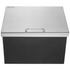 Drop in Ice Chest, 28"L x 16"W x 17"H Stainless Steel Ice Cooler, Commercial Ice Bin with Hinged Cover, 40 qt Outdoor Kitchen Ice Bar, Drain-pipe and Drain Plug Included, for Cold Wine Beer - Backyard Livings