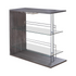 Prescott Rectangular 2-shelf Bar Unit Grey - Backyard Livings