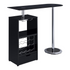 Koufax 1-drawer Bar Table Glossy Black - Backyard Livings