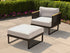 NewAge Monterey 6 Seater Chat Set with Coffee Table and Side Table