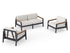 NewAge Rhodes 4 Seater Chat Set