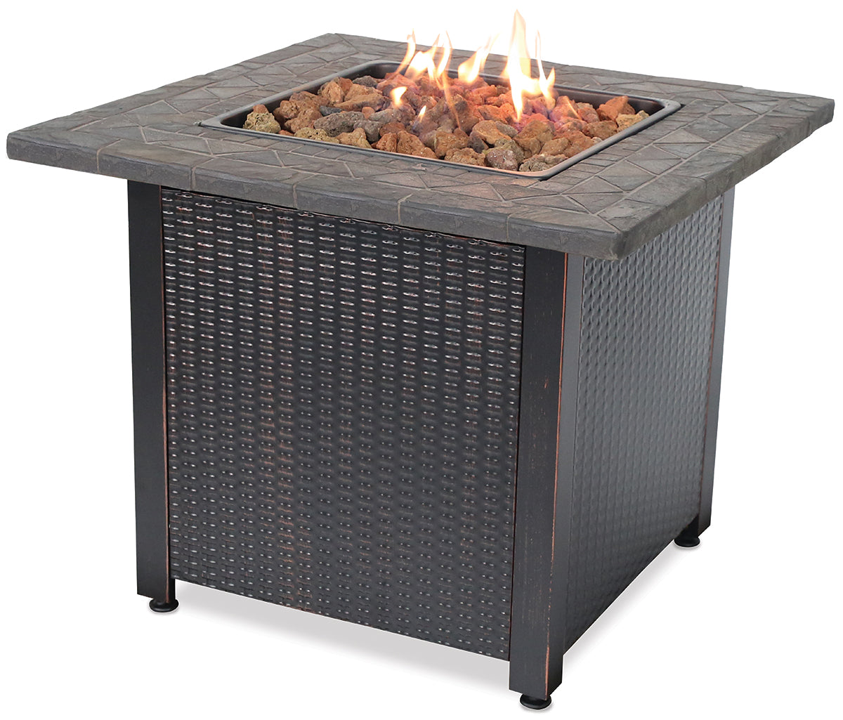 Endless Summer LP Gas Outdoor Fire Pit 30-in. Mantel (Multiple Options)