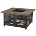 Endless Summer The Elizabeth, LP Gas Outdoor Fire Pit with 42-in Slate Tile Mantel