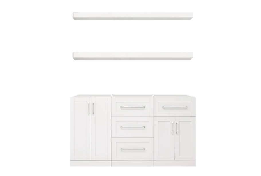 NewAge Home Bar 5 Piece Cabinet Set