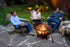 Endless Summer Oil Rubbed Bronze Wood Burning Fire Pit With Flame Design