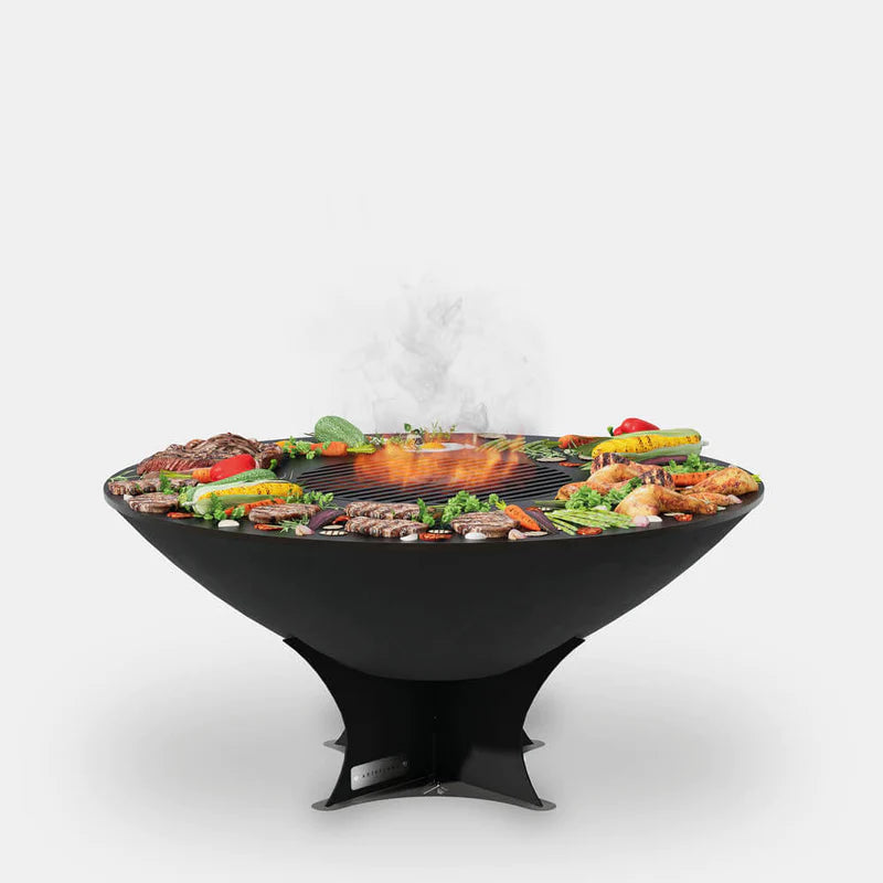ARTEFLAME 40" BLACK LABEL FIRE PIT WITH COOKTOP