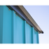 Spacemaker Patio Storage Shed, 4x3, Teal and Anthracite
