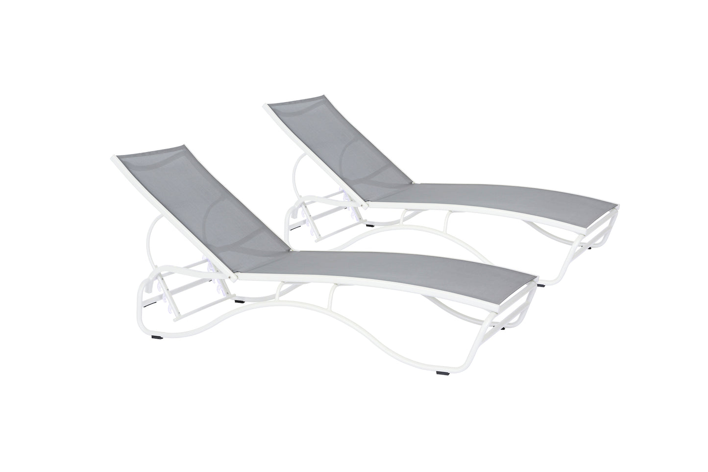 Corsica Outdoor Lounger Set of 2 (3 Colors)