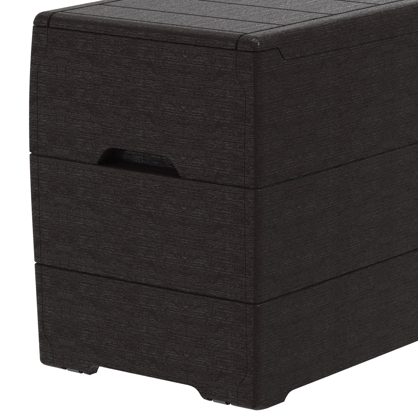 Duramax 71 Gallon Outdoor Resin Deck Box, Garden Furniture Organizer